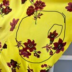 ALC Frank A.L.C. Florence Floral One Shoulder Blouson Ruched Silk Dress Size 4 Photo 6