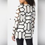 Joseph Ribkoff NEW !  Monochrome Geometric Blazer size S Photo 2