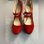 Alexandre Birman  Red suede pumps Photo 3