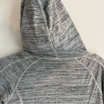 Lululemon Think Fast Hoodie Space Dye Camo White Gray Multi / Silver Spoon | 4 Photo 11