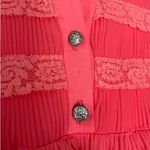 Vintage 60s Harvey Woods Salmon Pleated Sleeveless Nightgown size 34/ Small Photo 6