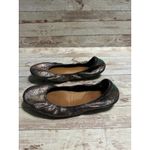 Tieks  Ballet Flats Love Potion Women's Size 8 Metallic Silver Rose Glitter Comfy Photo 2