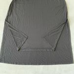 Eileen Fisher Organic Cotton Over the Knee Dress Dark Grey Size L Photo 6