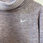 Nike  Running Therma Cowl Neck Waffle Fleece Long Sleeve Shirt Sweatshirt - Small Photo 1