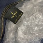 Pour La Victoire  Black Tan Leather Hand Bag Crossbody Photo 6