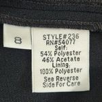 CAbi Black Sleeveless Dress Size 8 Black Flapper Dress with Empire Waist Photo 8