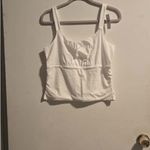 Loft  White Camisole Top Photo 1