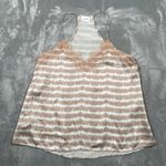 Cami NYC  Silk Camisole Womens Small Lace Beige Luxury Boho Feminine Romantic Photo 5