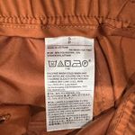 Banana Republic Satin-Like Tapered Pants Burnt Orange Size S Polyester Spandex Photo 6