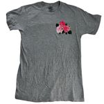 Call Your Mother Floral Chinese‎ Script Gray TShirt Size Medium Indie Streetwear Photo 0