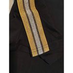 Henry & William Black with Gold Metallic Tape Short Sleeve T Photo 5