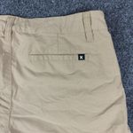 Hurley Nike DRI-Fit Women Khaki Low Rise Shorts Pockets Nylon Blend Size 7 Photo 5
