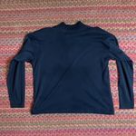 American Vintage 70s VTG BLACK HENLEY LONG SLEEVE TEE Photo 3