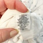 Storia Star Print V Neck Sleeveless Tie Waist Romper Playsuit White Medium Photo 4