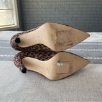 Good American  The Icon Bootie Stiletto Heel in Leopard Print Size 7 Photo 4