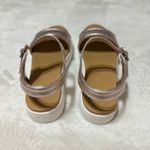 UGG ® Zayne Metallic Leather Platform Sandals. Photo 3