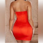 Oh Polly  Red Bustier Dress Photo 1