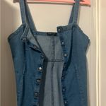 Active USA  Blue Denim Mini Dress Photo 5