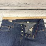 Abercrombie & Fitch  Boot Cut Denim Button Fly Blue Jeans [Size 8 Long]‎ Photo 4