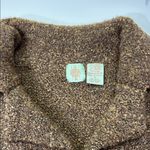 HWR Anthropologie Brown Textured sweater jacket Photo 2