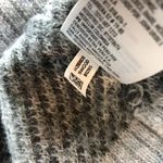 American Eagle  Womens Camo Sweater Oversized Pullover Acrylic Round Neck Gray S Photo 4