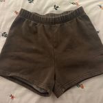 Aritzia TNA Fleece SweatShorts Photo 0