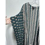 Angie  Womens Floral Kimono Size Small Open Front Cover Up Boho Layering Beachy Photo 6