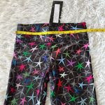 Terez  Women’s Starfish Black Multicolor biker shorts size Small Photo 1