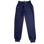 FIGS  Zamora High Waisted Scrub Pants Jogger Navy Blue Size XS Photo 0