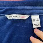 Isaac Mizrahi Live! Velvet Button Front Shirt in blue size 3X Photo 8