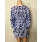 Nanette Lepore New.  blue and pink caftan cover-up. Photo 7