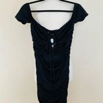 Free People  Third Form Look Through Off Shoulder Mini Dress Size 8 NWT $240 Photo 2