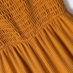 Lulus LULU’S Social Calendar Mustard Yellow Ribbed Knit Wide Leg Jumpsuit Photo 2