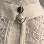 River Island NWT White Dress w/Lace Neckline Photo 3