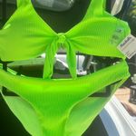 Marshalls Vibrant Green Bikini Set Photo 2