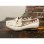 Born Women's Ardsley Preppy Loafer Leather White 8.5 Business Casual Officewear Size 7.5 Photo 8