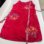 Imperfect vacation dress Max Mehra medium sleeveless tropical mini dress resort Yellow Photo 4