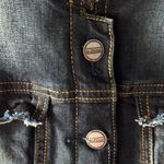 Driftwood NWT Blue Denim Fleece Lined Button Down Jean Jacket Vest Women’s XL Photo 4