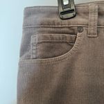 Talbots Soft Corduroy Pants Womens 12p petite Straight Leg Pant Gray Cords Photo 4