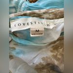 LOVE STITCH TIE DIE HALTER DRESS WITH POCKETS SIZE SMALL Photo 2