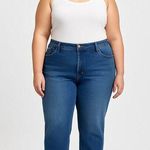 BOBBIE BROOKS Vintage 90s Midwash Flare Leg Denim Jeans Blue Size 18 Photo 0