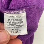 Port Authority  Women's Purple Fleece Full Zip Jacket Size XL Photo 4