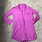 Victoria's Secret Victoria’s Secret Button-Down Night Shirt SIZE M Photo 0