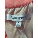 Elizabeth and James  NEW Carlita‎ Dress Sleeveless High Neck Orange Silk Size 6 Photo 11