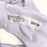 SheIn  Ribbed High Waisted Bikini Bottoms: Lilac Photo 4