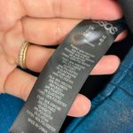 ASOS One Shoulder Teal Metallic Fit & Flare Mini Dress Size 8 Photo 4