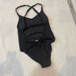 Madewell medium criss cross back spaghetti strap one-piece swimsuit SW 2744 Photo 7
