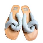 DV Dolce Vita Sandals‎ Womens Size 6.5 Blue Janae Slip On Flats Photo 0