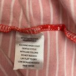 Absolutely Love It! Red with White Stripes Short Sleeve Scoop Neck Midi Dress M Size M Photo 9