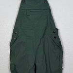 Duluth Trading Co. Women's Heirloom Gardening Short Overalls Size Small Green Photo 0